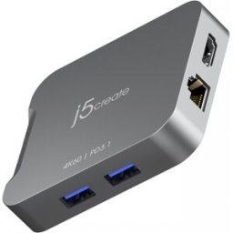 J5create 4k60 Elite Usb-C Travel Adapter - Reseadapter