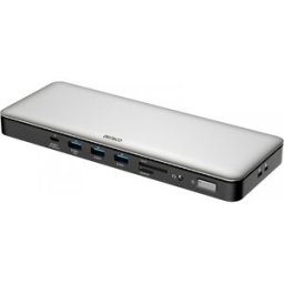 Deltaco Usb-C Dockningsstation Med 15 Portar - Grå