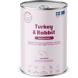 Buddy Turkey & Rabbit 400 G