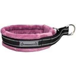 Kusse & Kutta Hundhalsband I Bred Modell Fluffigt Rosa 6