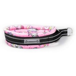 Kusse & Kutta Kusse&kutta; Hundhalsband Bred Modell Rosa Donuts 7