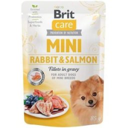 Brit Care Mini Kanin & Lax I Sås 85 G