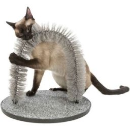 Trixie Massage- & Pälsbåge Till Katt Grå