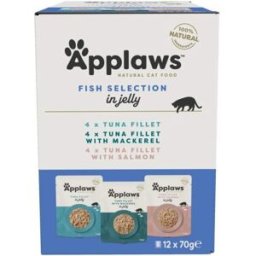 Applaws Cat Fisk I Gele 12x70 G