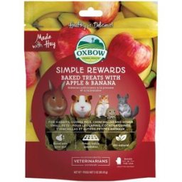 Oxbow Simple Rewards Baked Treats With Apple & Banana 85 G