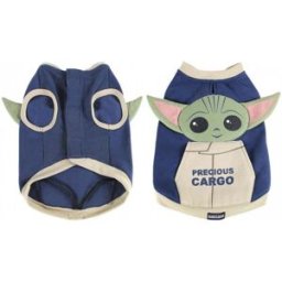 For Fan Pets Baby Yoda Hundtröja Blå & Beige S