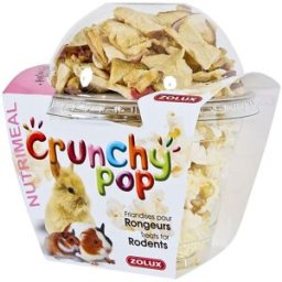 Zolux Crunchy Cup Äpple & Popcorn 200 G