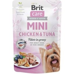 Brit Care Mini Kyckling & Tonfisk I Sås 85 G