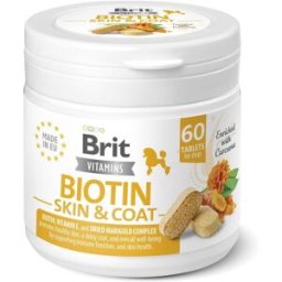 Brit Care Brit Vitamins Biotin Skin & Coat 60 Tabletter