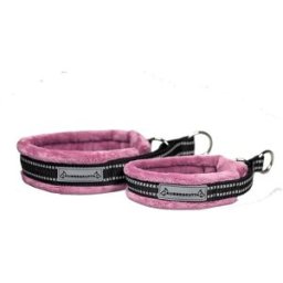 Kusse & Kutta Fluffigt Hundhalsband Rosa 4
