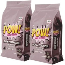 Pow! Dog Light/sterilized 2x12 Kg