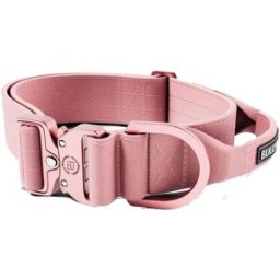 Bullybillows Combat Hundhalsband Med Handtag Rosa 5 Cm L