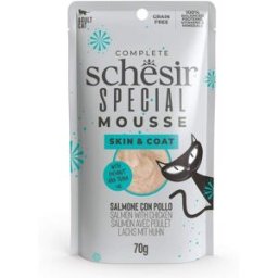 Schesir Special Mousse Skin&coat; Salmon/chicken 70 G