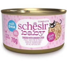 Schesir Kitten Baby Chicken/liver 70 G