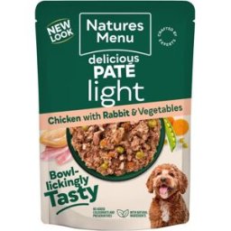 Natures:Menu Dog Light Chicken & Rabbit 300 G