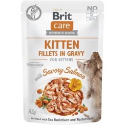 Brit Care Kitten Lax I Sås 85 G