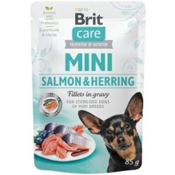 Brit Care Mini Lax & Sill I Sås 85 G
