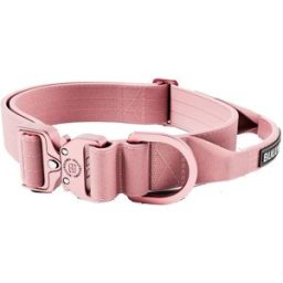 Bullybillows Combat Hundhalsband Med Handtag Rosa 4 Cm XS