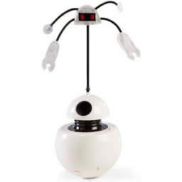 Little&bigger; Gizmocat Snurrande Robot Med Laser Och Ljud