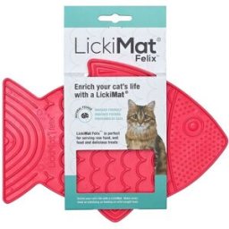 Lickimat Felix Slickmatta Till Katt Rosa