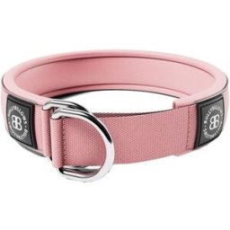 Bullybillows Hundhalsband Halvstryp Reflekterande Rosa 5 Cm M