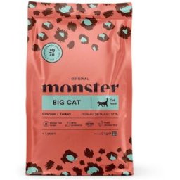Monster Pet Food Monster Cat Original Big Cat Chicken & Turkey 2 kg