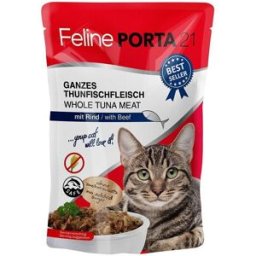 Feline Porta 21 Tonfisk Och Biff 100 G