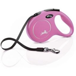Flexi New Classic M Band 5m/25 Kg Rosa