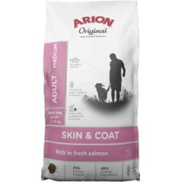 Arion Original Dog Adult Medium Skin & Coat 12 kg