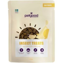 Petgood Skin & Coat Hundgodis Med Insektsprotein 100 G