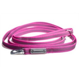 Kusse & Kutta Grip Hundkoppel Med Bgb-Hake 300 Cm Rosa