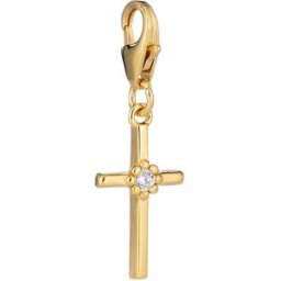 Lumoava Daisy förgylld kors berlock L61258130000