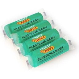 Modellera PLASTILINA Baby 18x38g grÃ¶n