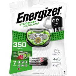 Energizer Pannlampa Vision HD+ Headlight 350 lumen
