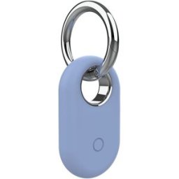 Tiera silikon Samsung Galaxy SmartTag 2 nyckelring ljusbla