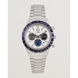 Timex Q Chronograph Tonal Sub Dials 40mm White Dial