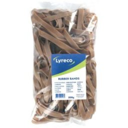 LYRECO Gummiband 180x10mm