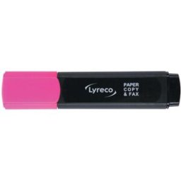 LYRECO Överstrykningspenna 2-5mm rosa