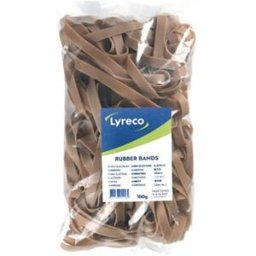 LYRECO Gummiband 150x10mm 100g