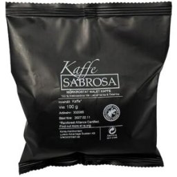 Kaffe SABROSA MÃ¶rkrost 100g 64/fp