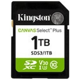 Kingston Canvas Select Plus - Flash-minneskort - 1 TB - Video
