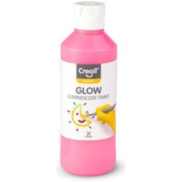 SjÃ¤lvlysande fÃ¤rg CREALL 250ml RÃ¶d/Rosa