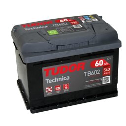 Startbatteri Tudor TB602 Technica 60 Ah