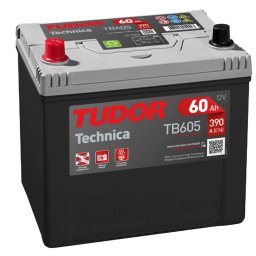 Startbatteri Tudor TB605 Technica 60 Ah