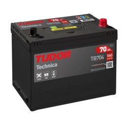 Startbatteri Tudor TB704 Technica 70 Ah