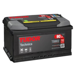 Startbatteri Tudor TB802 Technica 80 Ah