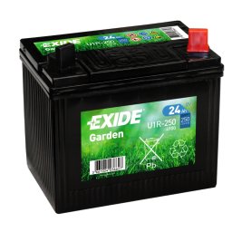 Startbatteri 4900 Exide Garden U1R-250 24AH utvecklad för trädgårdsmaskiner