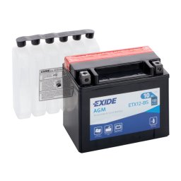 Startbatteri 4596 Exide MC ETX12-BS 10 Ah