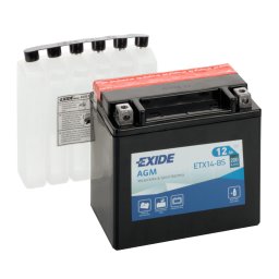 Startbatteri 4597 Exide MC ETX14-BS 12 Ah