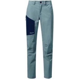 Bergans Women's Vaagaa Light Softshell Pants Husky Blue/Navy Blue 34